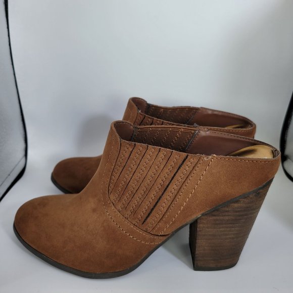 Carlos by Carlos Santana Hardyn Mules Brown Suede US Size 8M - Picture 2 of 8